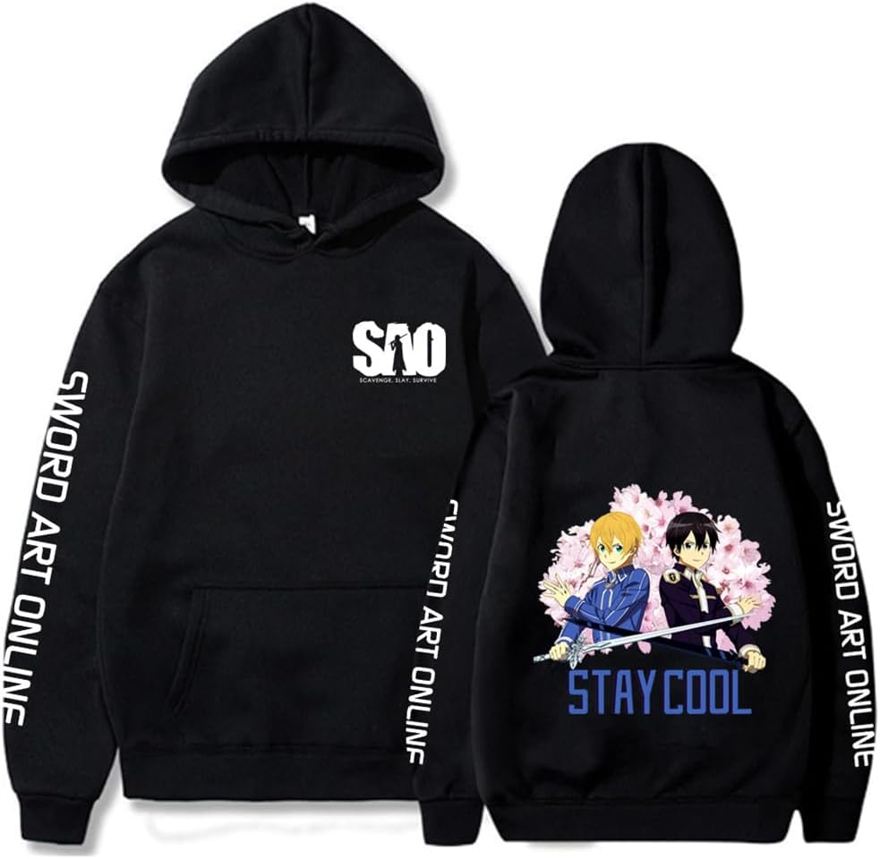 Kirito and Eugo hoodie