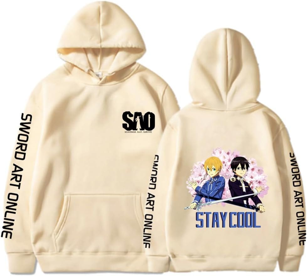 Kirito and Eugo hoodie